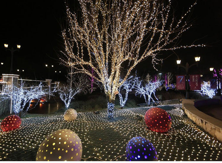 Christmas led lights string lights outdoor