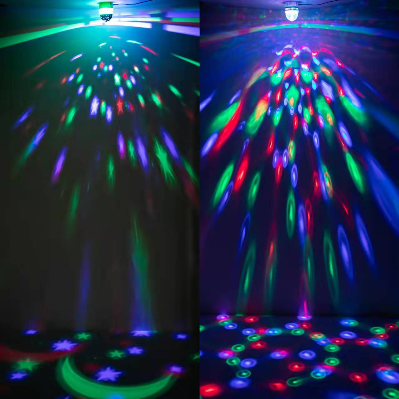 Colorful Rotating Stage Lights