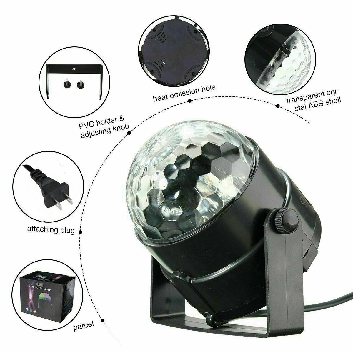 Disco Party Lights LED Lamp Decoration